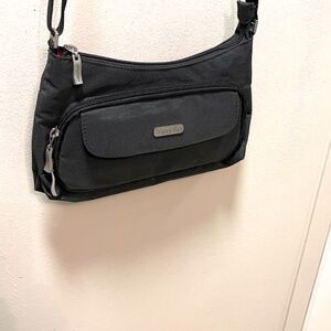 Baggallini Nylon Charcoal  Women's Everyday Shoulder Bag  With Tons Of Storage